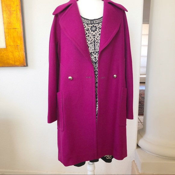 Cynthia Rowley Jackets & Blazers - 🌺NWT Cynthia Rowley New Pink Oversized Coat